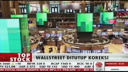 Indeks Wallstreet Melemah, Investor Khawatir Penutupan Pemerintah AS