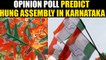 Karnataka Assembly elections : Opinion poll predicts a hung assembly | Oneindia News
