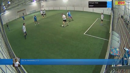 But de Alexandre  (1-1) - Groupe Vinet Vs GRDF - 16/01/18 19:00 - LIGUE 4 - Poitiers Game Parc