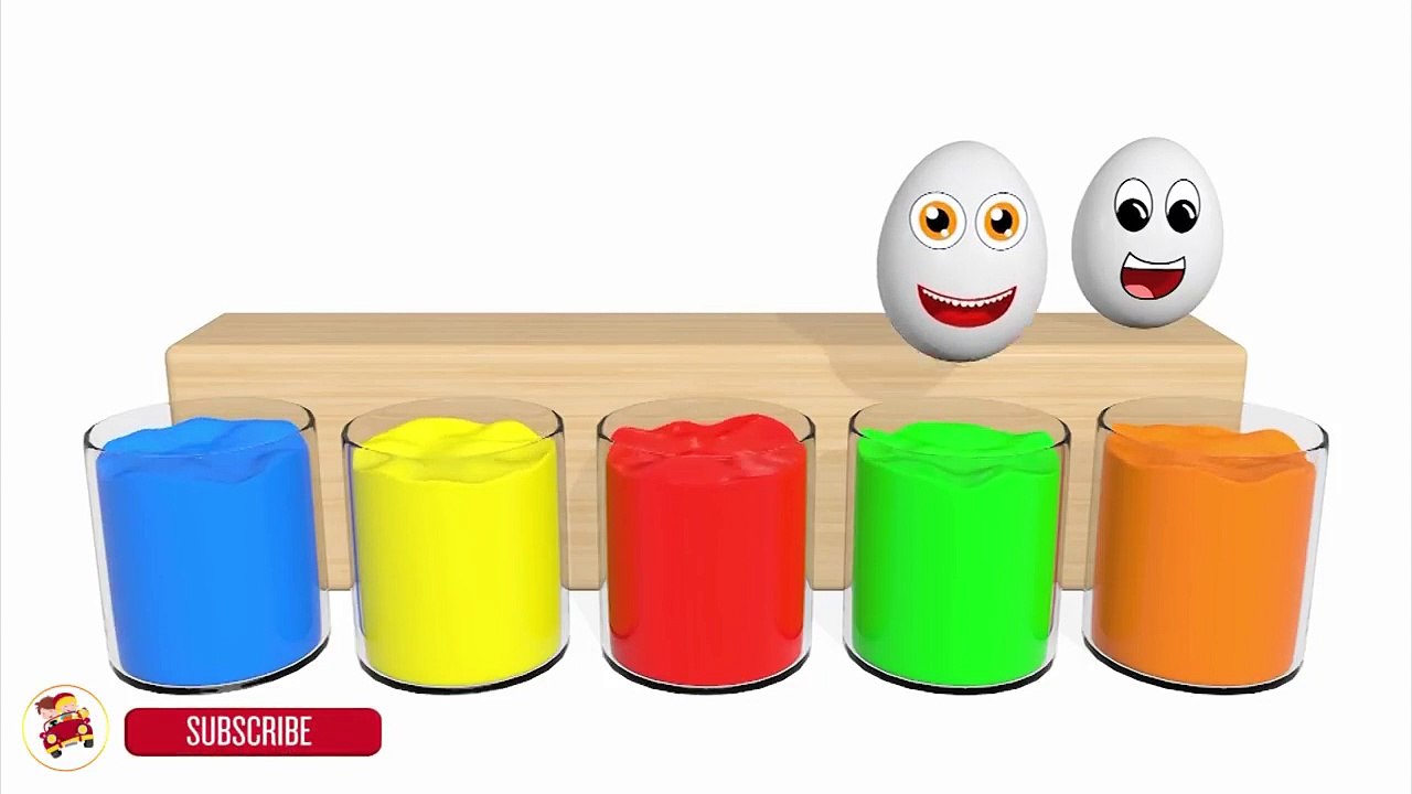 Learn Colors With Surprise Eggs for Children - Nursery Rhymes Finger Family Song for