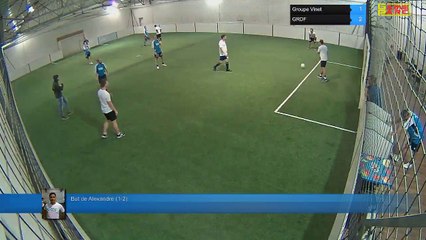 But de Alexandre  (1-2) - Groupe Vinet Vs GRDF - 16/01/18 19:00 - LIGUE 4 - Poitiers Game Parc