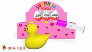 Learn Colors with Surprise Eggs Ducks for Children, Toddlers - Learn Colours For Kids With Ducks-dU5
