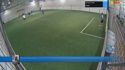 But de francois  (3-5) - Groupe Vinet Vs GRDF - 16/01/18 19:00 - LIGUE 4 - Poitiers Game Parc