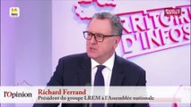 Richard Ferrand - NDDL: «Macron fait ce qu’il a toujours dit. Enfin une décision !»