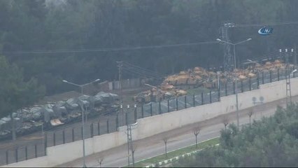 Tanklar ve Zırhlı Askeri Araçlar Afrin İçin Hazır Kıta
