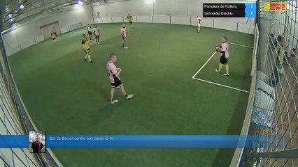 But de Benoit contre son camp (2-0) - Pompiers de Poitiers Vs Schneider Electric - 16/01/18 21:00