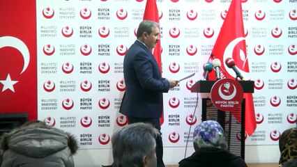 Destici: 'Suriye'de geçilen 'siyasi süreç' kararı bir tuzak' - ANKARA