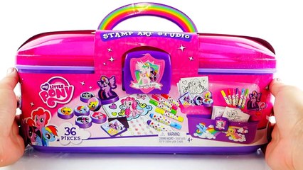 My Little Pony Stamp Art Studio Caboodle with Markers and Activity Sheets