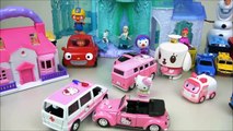 Pink Camping car and Baby doll toys play