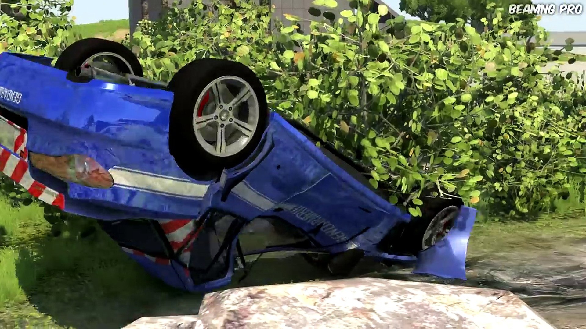 Beamng.drive crashes compilations, rollovers, random vehicle, fails compilations #9