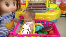 Baby Doli and Mart food toys Baby doll kitchen toys play