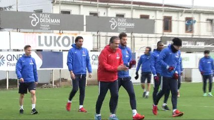 Trabzonspor, Süper Ligde oynayacağı  Atiker Kıonyaspor maçı hazırlıklarını başladı