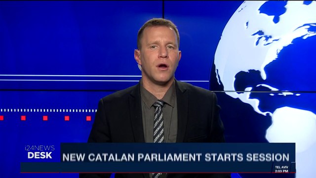 i24NEWS DESK | New Catalan parliament starts session | Wednesday, January 17th 2018