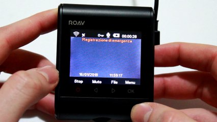 Roav DashCam C1 Pro: Design e interfaccia della telecamera e app Roav