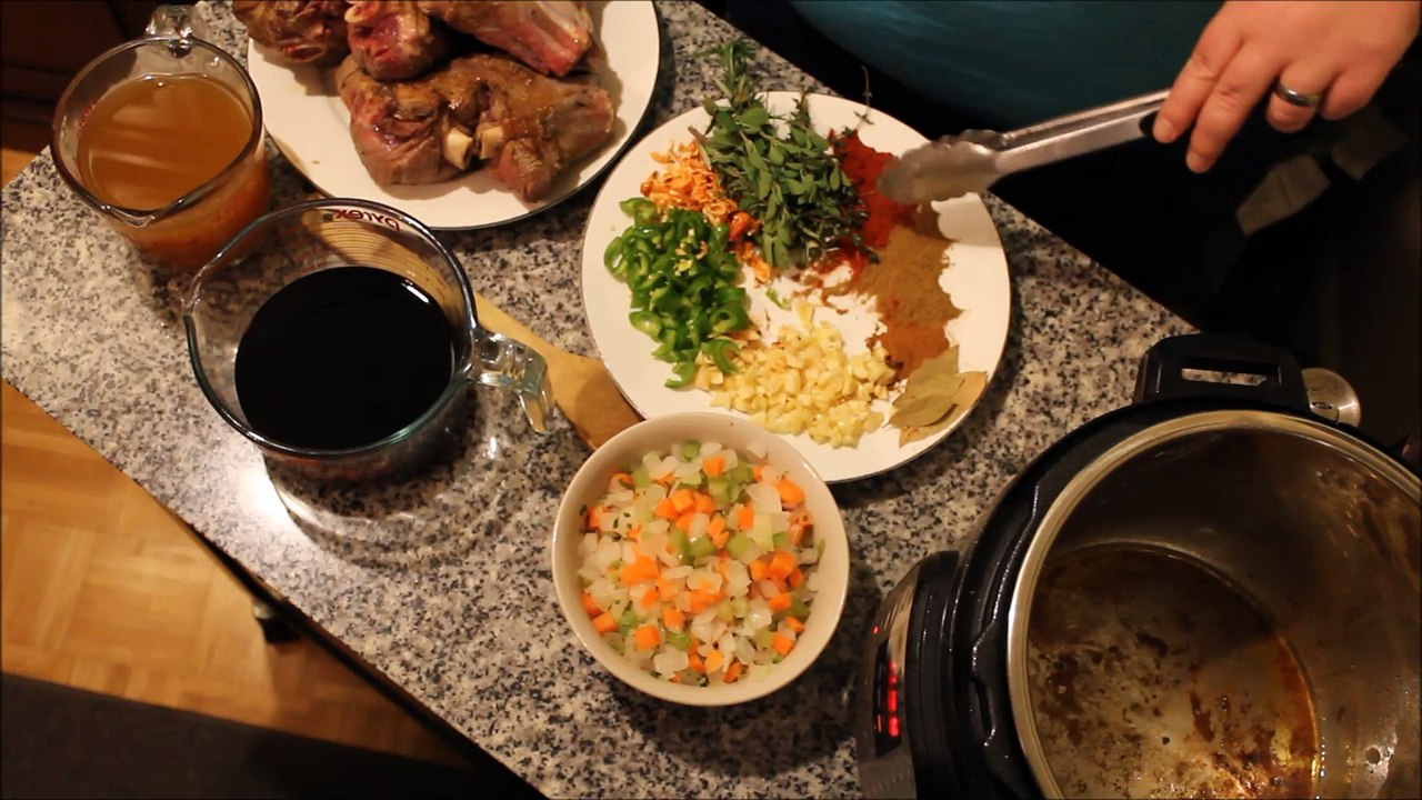 instant pot| How to Make Lamb Shanks
