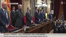 Discurs de Roger Torrent com a nou president del Parlament