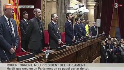 Discurs de Roger Torrent com a nou president del Parlament