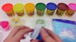 How To Make Play Doh+Slime Rainbow Ice Cream Clay Learn the Recipe DIY 액체괴물+플레이도우 무지개 아이스크림 만들기
