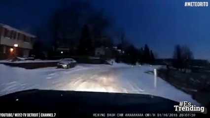 Estas imágenes de un meteorito que cayó en EE. UU. le dan la vuelta al mundo