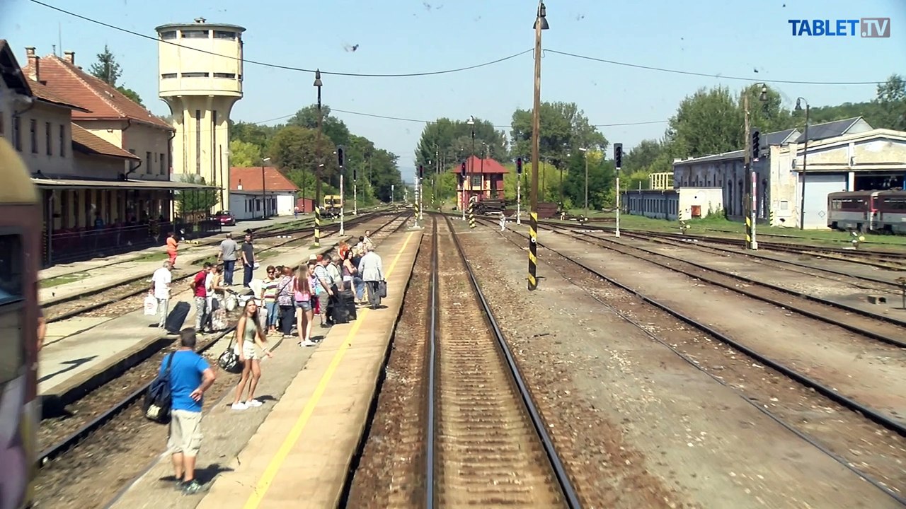 UNIKÁTNY VLAKOVÝ VIDEOPROJEKT: Po trati 160 z Jesenského do Zvolena