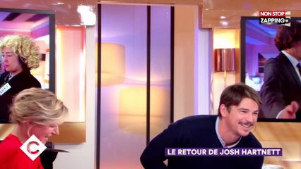 C à Vous : Anne-Elizabeth Lemoine tente de draguer l’acteur Josh Hartnett (Vidéo)