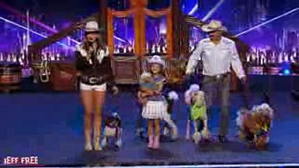 LEAK- Pompeyo Family Dogs Entertain With Amazing Tricks - America's Got Talent 2_low