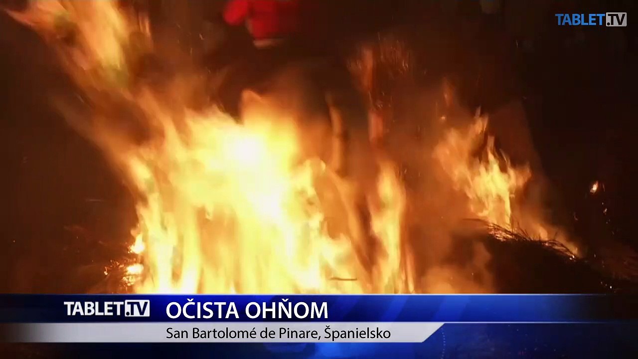 Stará španielska tradícia hovorí, že najlepšia očista je dymom a ohňom