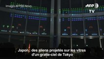 Les aliens à l'assaut de Tokyo pour les 40 ans de Space Invaders