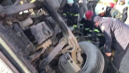 Sıkıştığı Yerden 2 Saatte Çıkarıldı