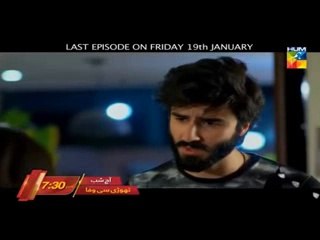 THORI SI WAFA LAST EP 114 PROMO.19 JAN 2018. HUM TV