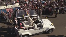 Cerca de la mitad de los fieles previstos asiste a misa del papa Francisco en Temuco
