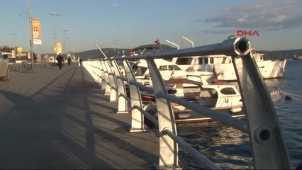 Sarıyer Sahilinde Korkuluk Montajına Başlandı