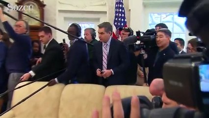 Trump, Beyaz Saray'dan gazeteciyi kovdu