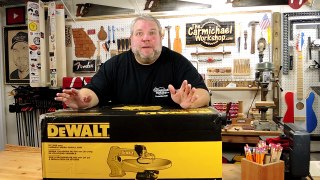 Dewalt DW788 Scroll Saw Unboxing and Bear Project