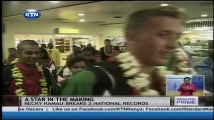 Swimmer, Becky Kamau: A star in the making