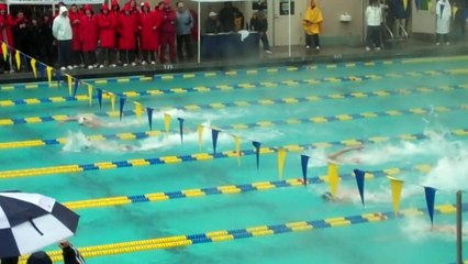 Cal Men's Swimming vs. Stanford 400y Freestyle Relay | 2011