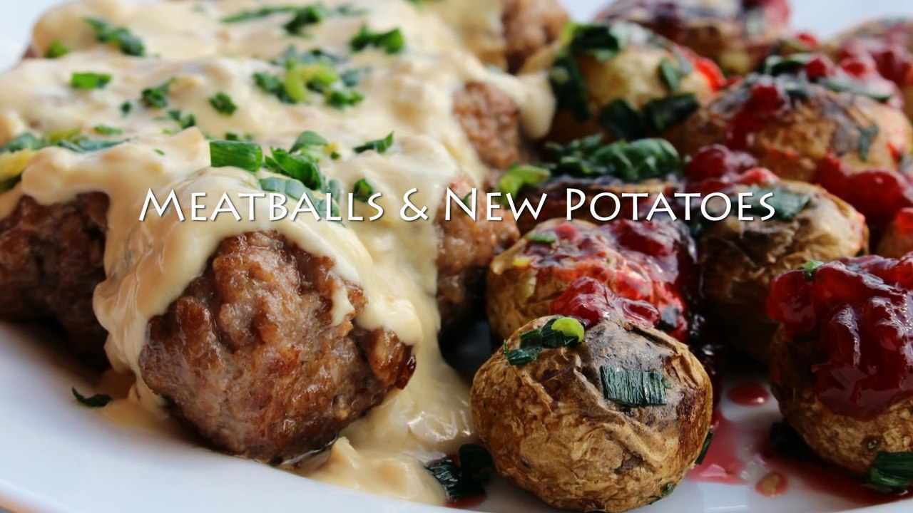 Ćufte u Sosu od Pavlake - How to Make Meatballs with Cream Sauce - Easy Recipe