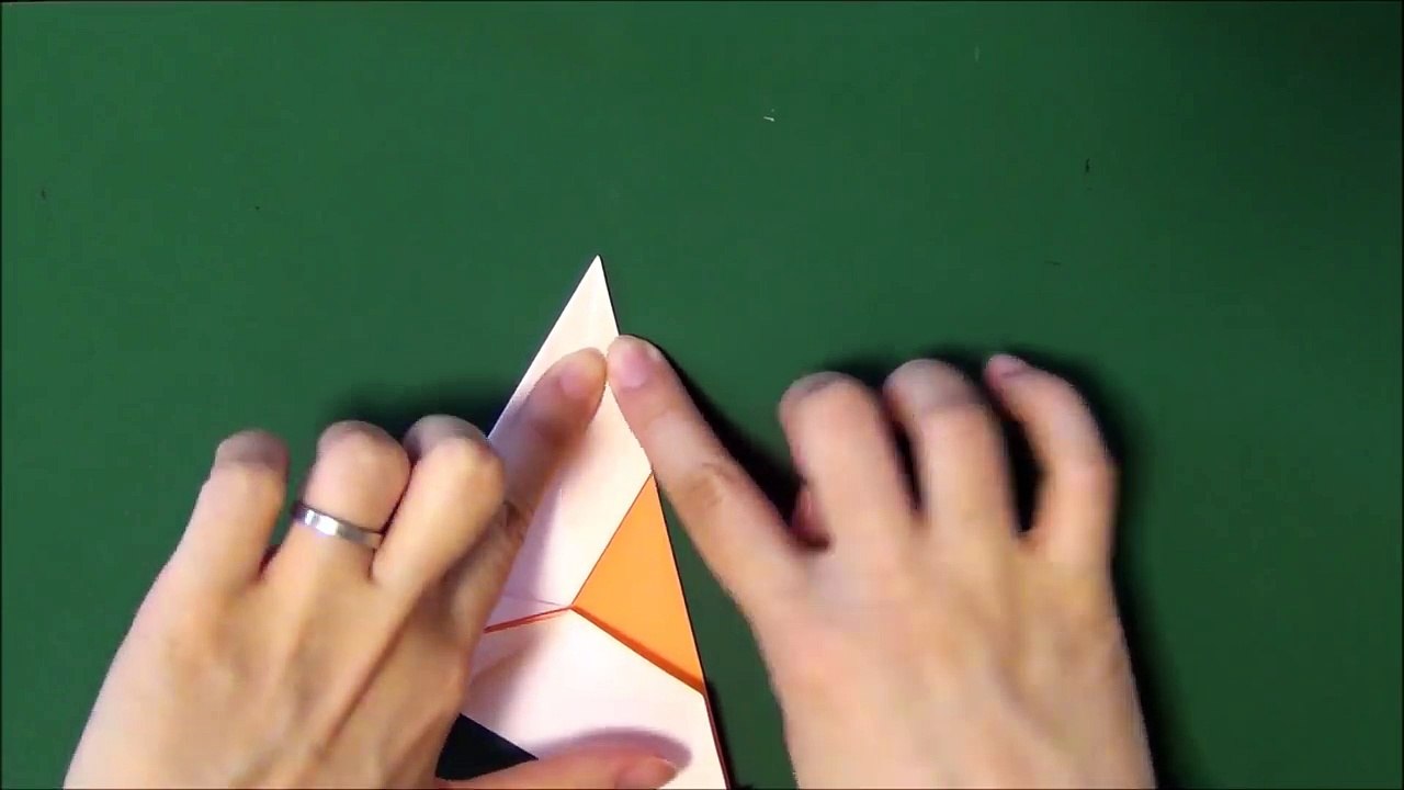 恐竜「プテラノドン」折り紙Dinosaur Pteranodon origami