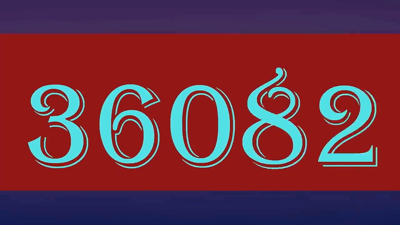 Colorful Numbers 1-100,000!!! [TSN]