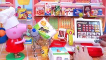 Peppa Pig y la Bebé Van de Compras en Supermercado