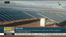 Bolivia construye planta de energía eléctrica a partir energía solar