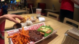 SmashBurger and a Snake