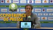 Conférence de presse Clermont Foot - Valenciennes FC (3-0) : Pascal GASTIEN (CF63) - Réginald RAY (VAFC) - 2017/2018