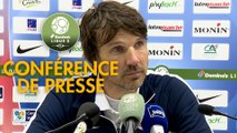 Conférence de presse Châteauroux - FC Lorient (3-1) : Jean-Luc VASSEUR (LBC) - Mickaël LANDREAU (FCL) - 2017/2018