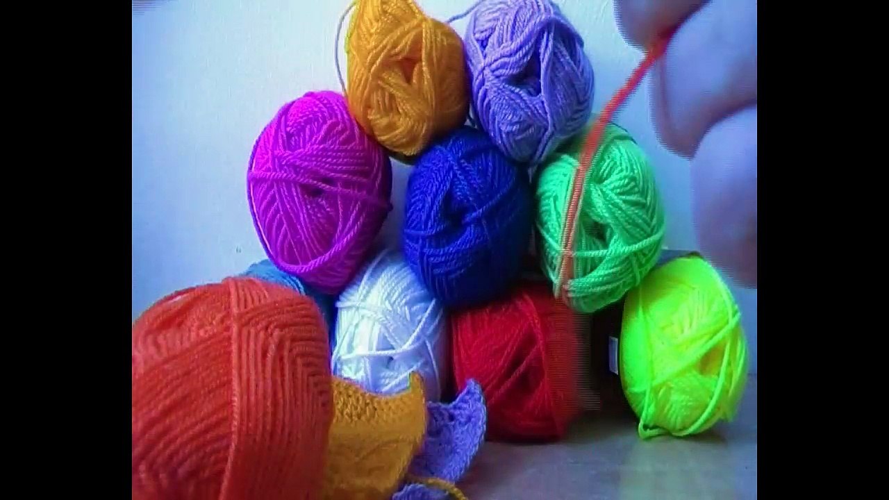 CAL Bunte Baby Decke ,2 Granny muster