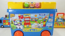 뽀로로 블럭놀이 뽀로로 기차 경찰차 비행기 장난감 놀이 Pororo Block train Rail car & airplane toys