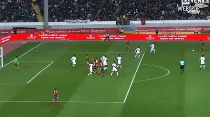 Ayoub El Kaabi  Goal HD - Morocco	1-0	Guinea 17.01.2018
