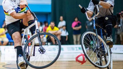 Cycle ball is the weirdest sport you've probably never heard of