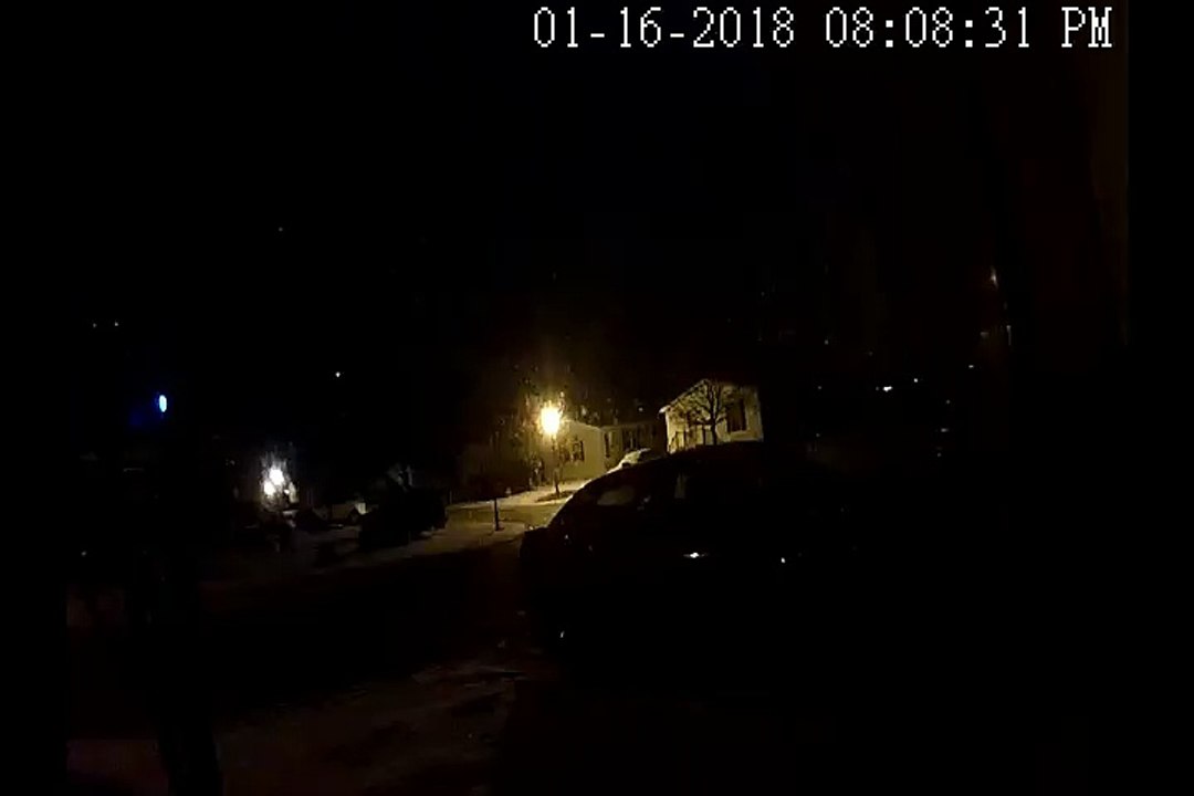 Mysterious Light and Boom Caught on Security Camera