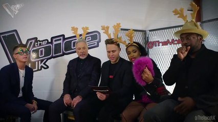 The Coaches Sing Jingle Bells | The Voice UK 2018